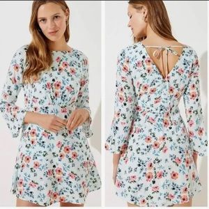 Loft Boho Sleeve Floral Dress